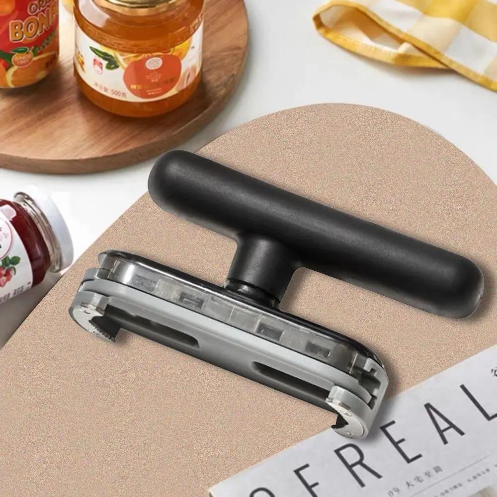 2pcs Adjustable Can Opening Tool Stainless Steel Jar Lid Remover Bottle Opener Jar Opener  Kid