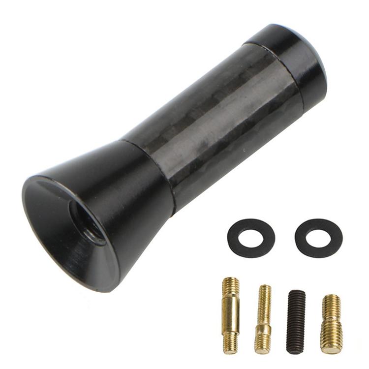 3,5 см/8 см/12 см универсальная автомобильная короткая радиоантенна из углеродного волокна черная автомобильная антенна на крышу радиоантенна FM/AM металлические приемные антенны