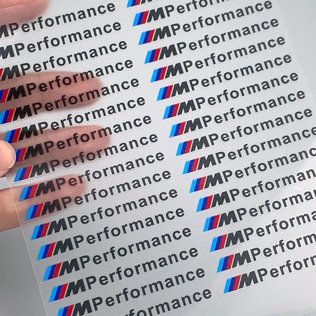 drswk4 New For Bmw M 50TH Power Performance E28 E30 E34 E36 E46 E60 E90 F84 Reflective Motorcycle Sticker Decals Tank Logo Stickers