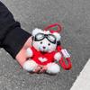 Креативный брелок Пилот Мишка брелок Мягкая игрушка Подвеска на сумку Плюшевое кольцо для ключей Мультяшное украшение Подарок Ювелирное изделие