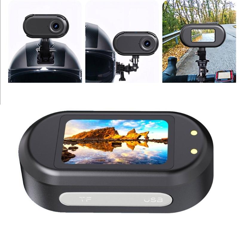 1.47in Action Camera Easy Mounting Small Body Camera For Vlogging POV Capturing Camera For Biking And Motorcycle