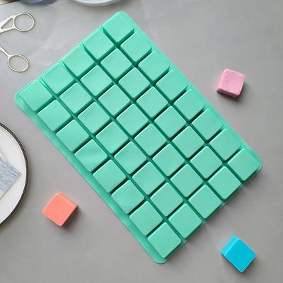 40 ячеек квадратные силиконовые формы для самостоятельного изготовления карамельных конфет шоколадных трюфелей желе формы для льда инструменты для выпечки тортов украшения