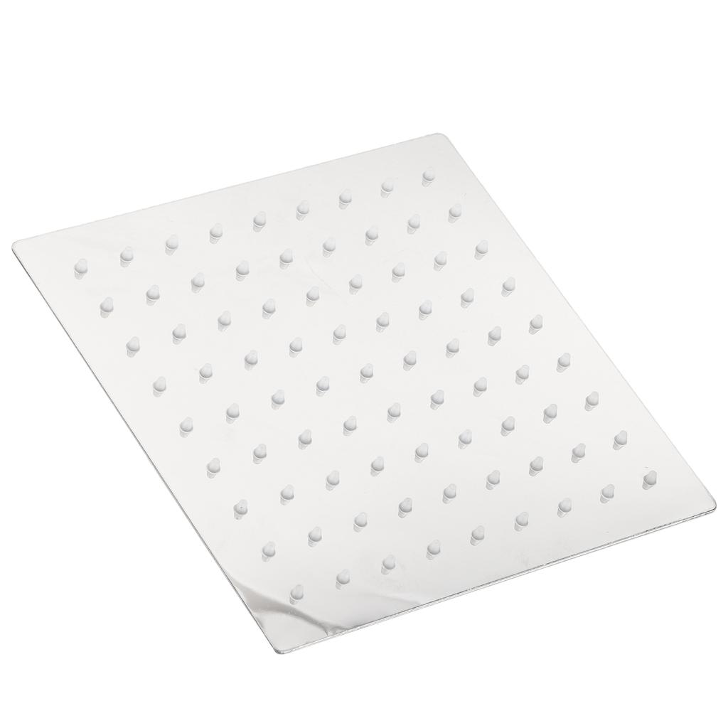 1шт., потолочная 8-дюймовая душевая лейка из нержавеющей стали с эффектом дождя, хромированная душевая лейка для ванной комнаты