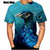 3D Printed Men's Casual Short Sleeved T-shirt Men's T-shirt