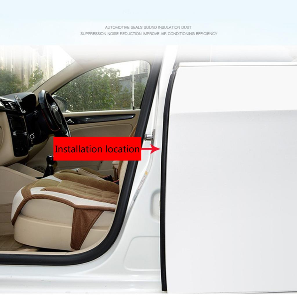 Door Weather Stripping,Window Door Seal Strip Soundproof,1.6/1.8/2M Length