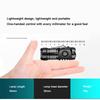 Super Bright Mini Flashlight 3-Eyed High Power LED Flashlight USB Rechargeable Clip-on Torch Light Outdoor Emergency Work Lights
