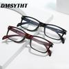 Fashion Adjustable Spring Leg Anti Blue Light Reading Glasses Men Women Ultra Light Comfortable Presbyopia Eyeglasses