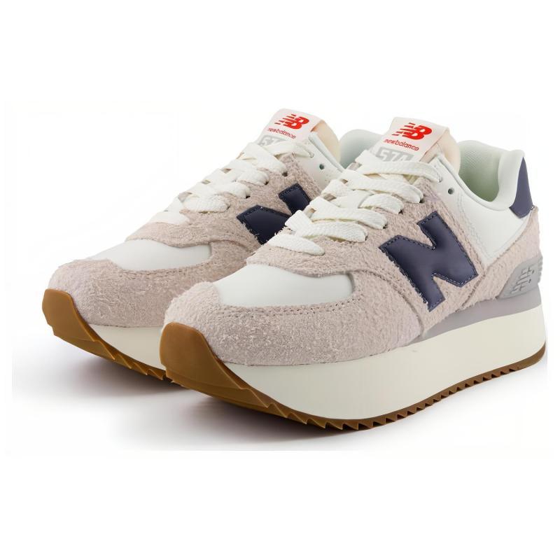 New Balance Женские кроссовки 574 серые WL574ZQA