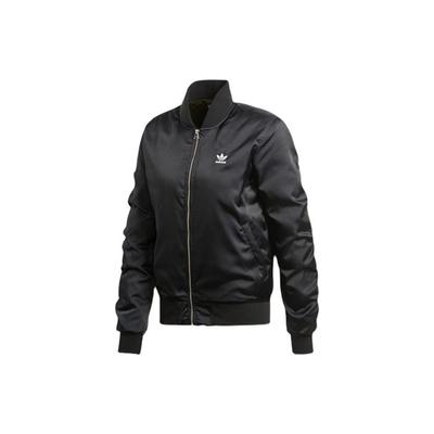 Однотонная повседневная куртка с логотипом на молнии и воротником-стойкой, женская куртка черного цвета DV1644