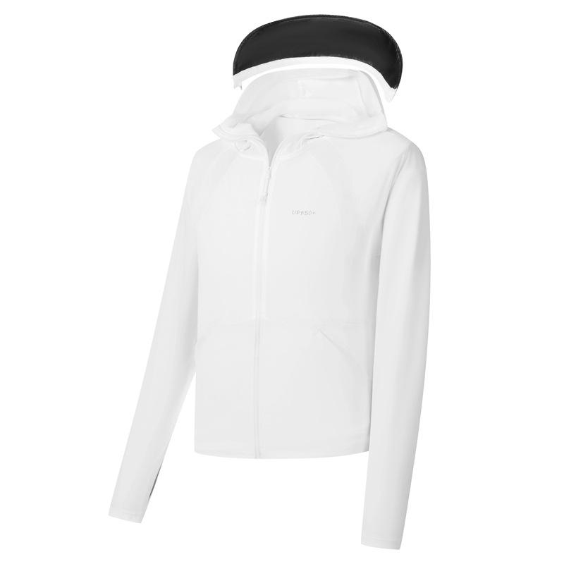 UPF50+Ice Silk Солнцезащитное женское летнее оригинальное пряжа с защитой от УФ-излучения тонкое дышащее солнцезащитное пальто
