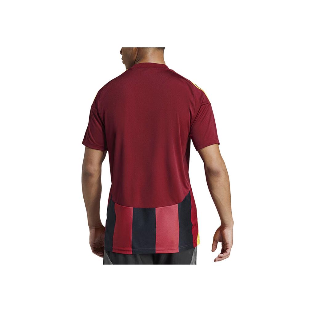 Adidas Striped Comfortable Breathable Short Sleeve Soccer Jersey Men Jerseys IW2149