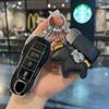 Чехол для автомобильного дистанционного ключа TPU, защитный чехол для брелока Porsche Panamera 718 911 970 981 992 Carrera Macan Boxster Cayman Cayenne