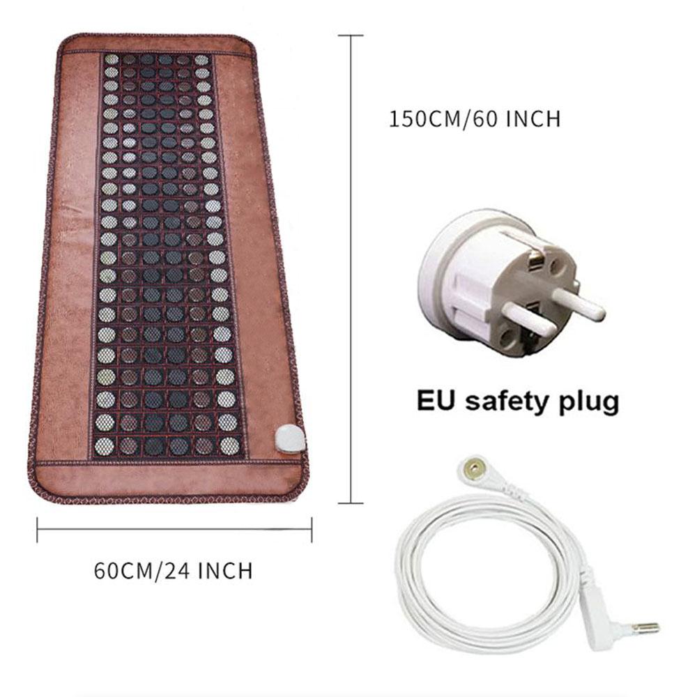 Дальний инфракрасный нефритовый турмалиновый нагревательный коврик с интеллектуальным контролем температуры, облегчение боли