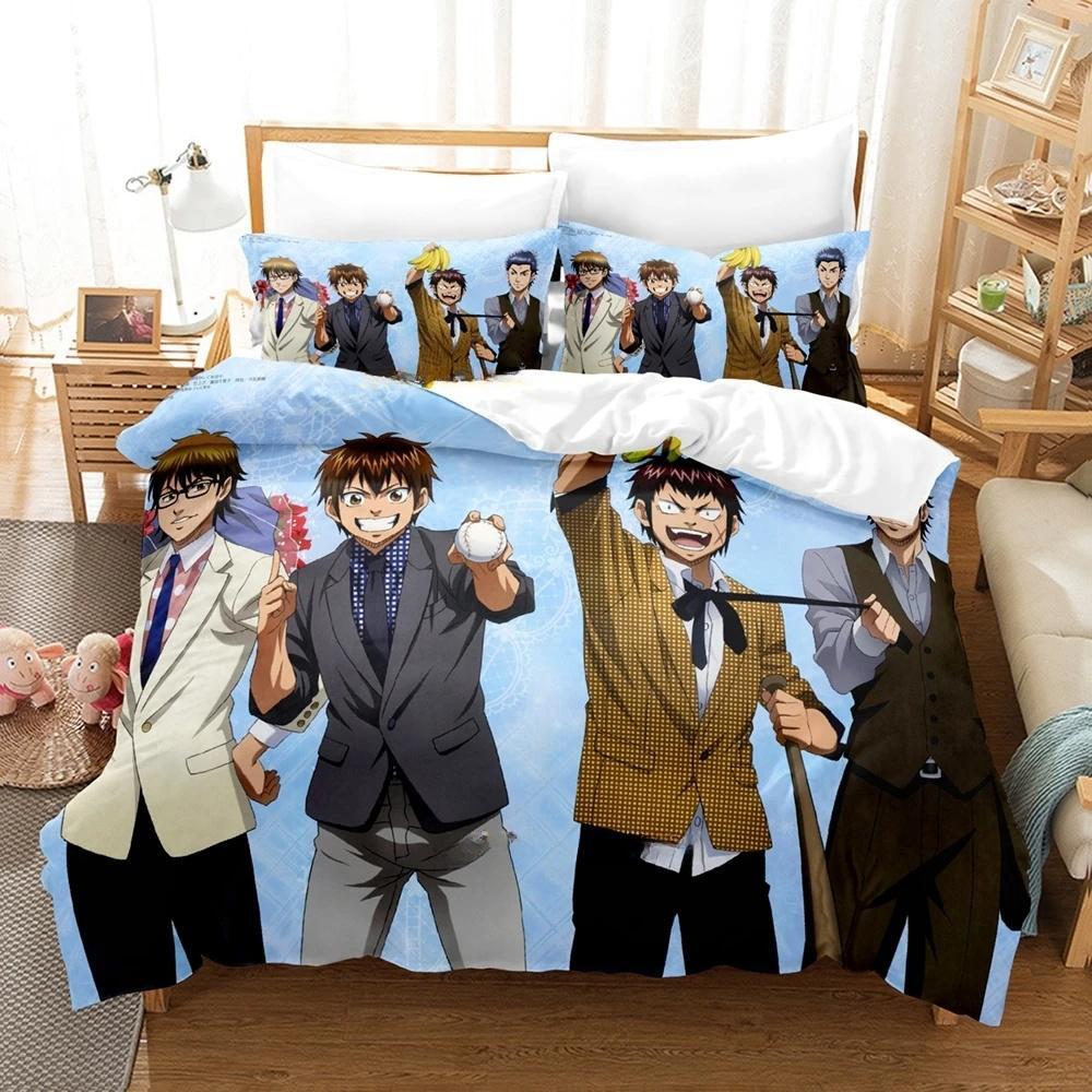 3d Print  Ace Of Diamond 2_3pcs Bedding Set Boys Girls Twin Queen Size Duvet Cover Pillowcase Bed Kids Adult Home Textiles