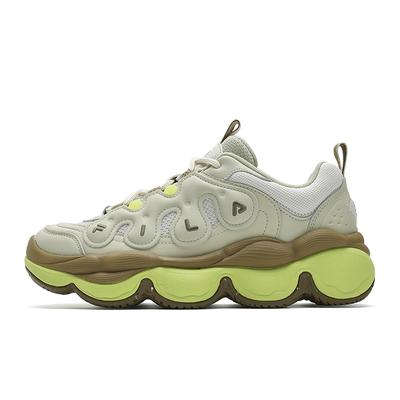 Pease Повседневные низкие кроссовки Женские кроссовки Зеленый Желтый F12W441117FGA