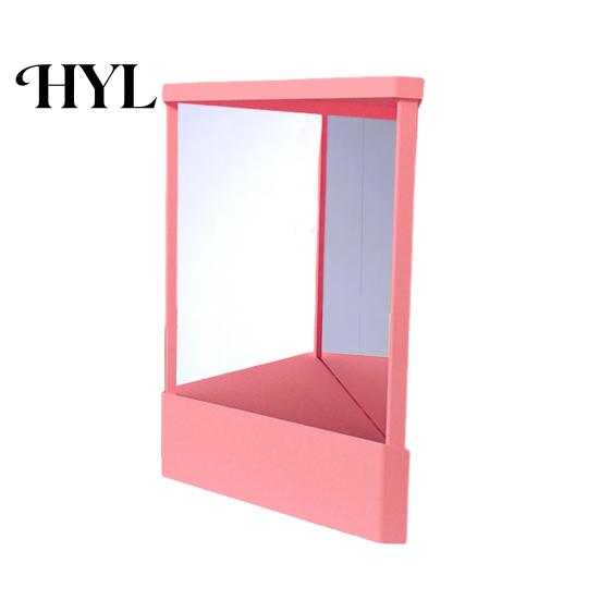Precision Mirror Non-Reversing True Makeup High Clarity Desktop Vanity Men Women Image Inverted Standing Cosmetic High-precision