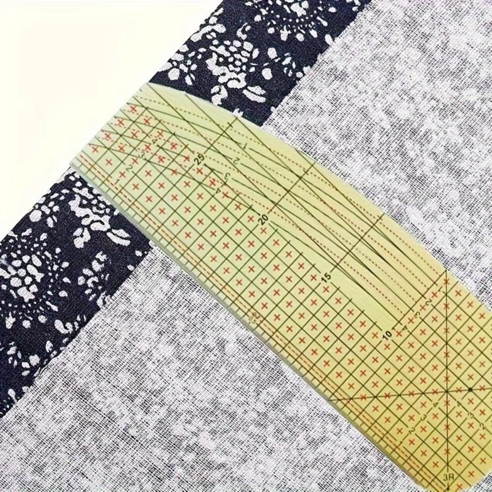 1/2 шт. DIY Лоскутная линейка Инструмент для измерения Лоскутная линейка Линейка для ткани Лоскутное рукоделие