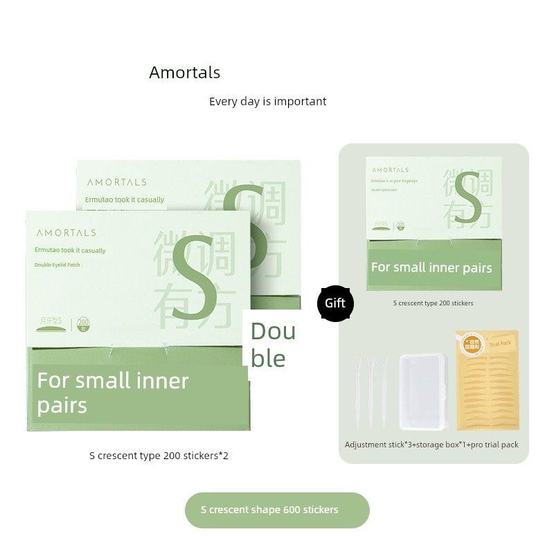 AMORTALS Traceless Lace Dedicated Single-Sided Double Eyelid Stickers