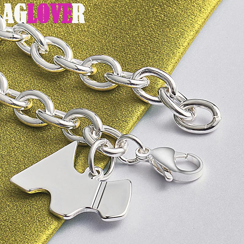 Ювелирные изделия из стерлингового серебра 925 пробы с подвеской в виде собаки