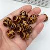 Tibetan high oil differentiation pulp dzi beads noble daluo agate loose beads DIY Wenwan bracelet necklace accessories