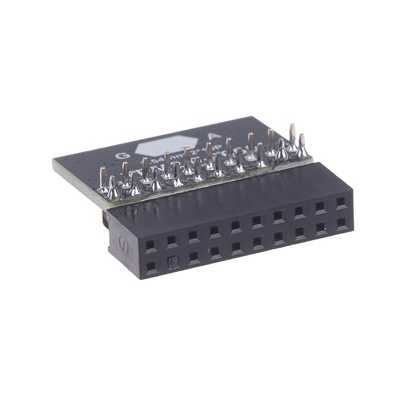 Плата шифрованного модуля безопасности TPM 2.0 LPC 20-контактная Карта материнской платы Модуль TPM2.0 Для материнских плат Asus Gigabyte Для Windows11