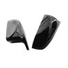 Left and Right Rear View Mirror Cap Cover Glossy Black Replacement for BMW X5 E70 X6 E71