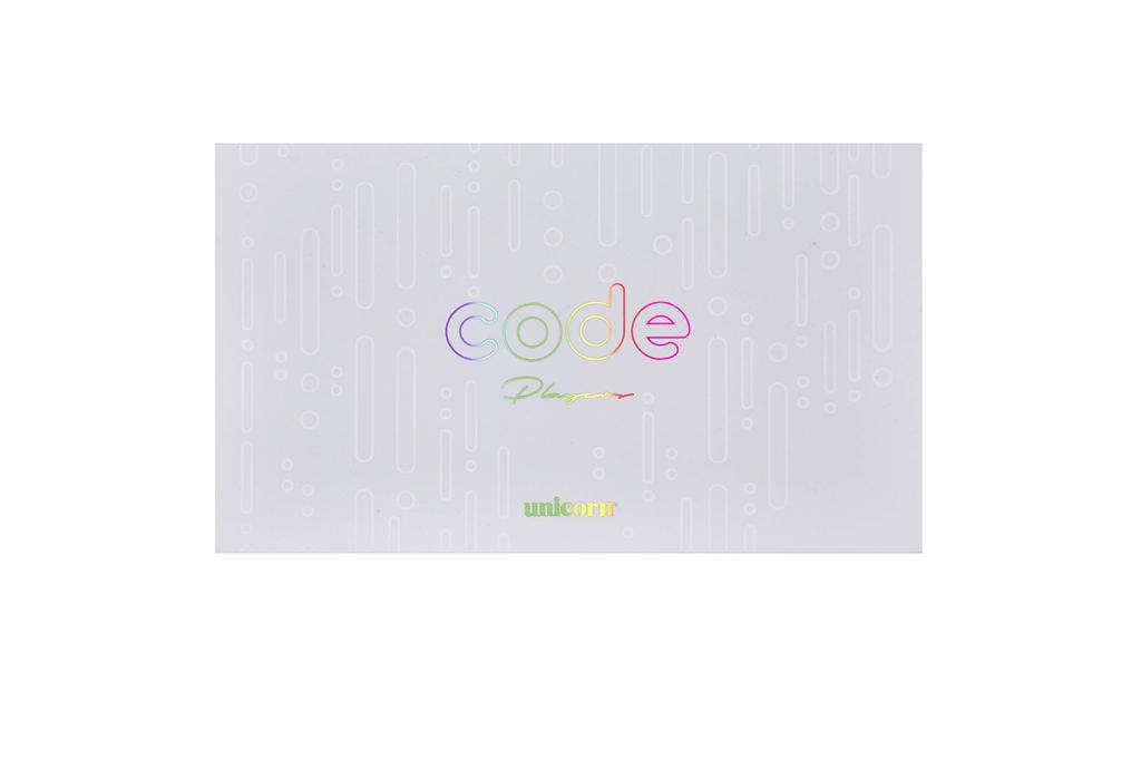 Unicorn Code Series Dart Jeffrey de CODE 06066 Barrel, Zwaan, Steel, 25g,