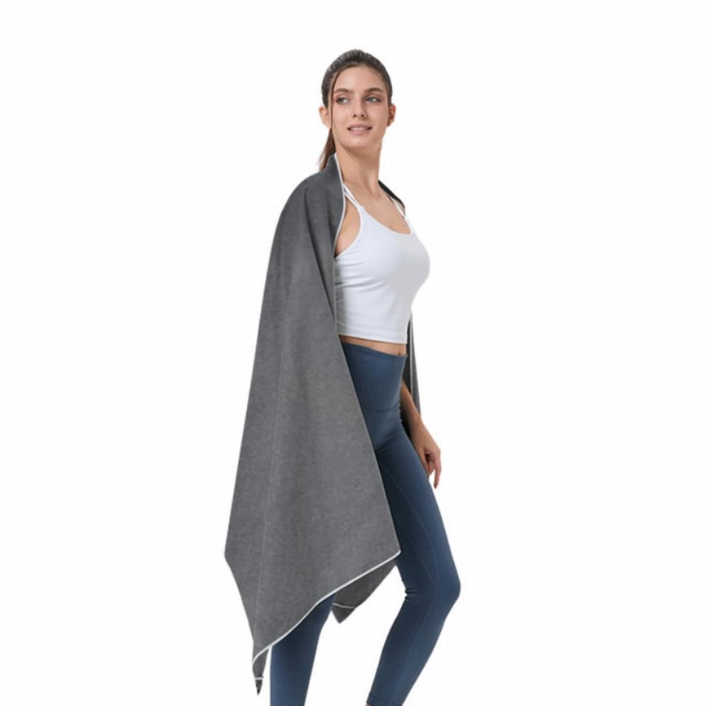 Portable Magnetic Bath Towel Sand Free Quick Dry Towel Multifunctional Beach Towel  Yoga
