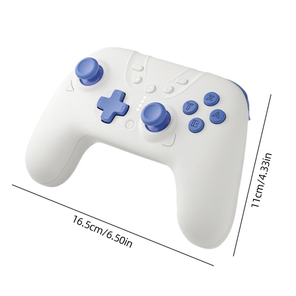 - Замена геймпада Беспроводной геймпад Bluetooth-совместимый DIY Gaming (белый)