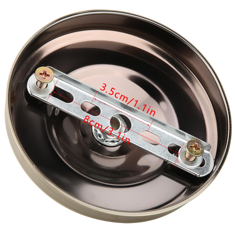 2PCS Iron Chandelier Hanging Plate Hook Ceiling Light Canopy Decoration DIY Fitting AccessoryBronze