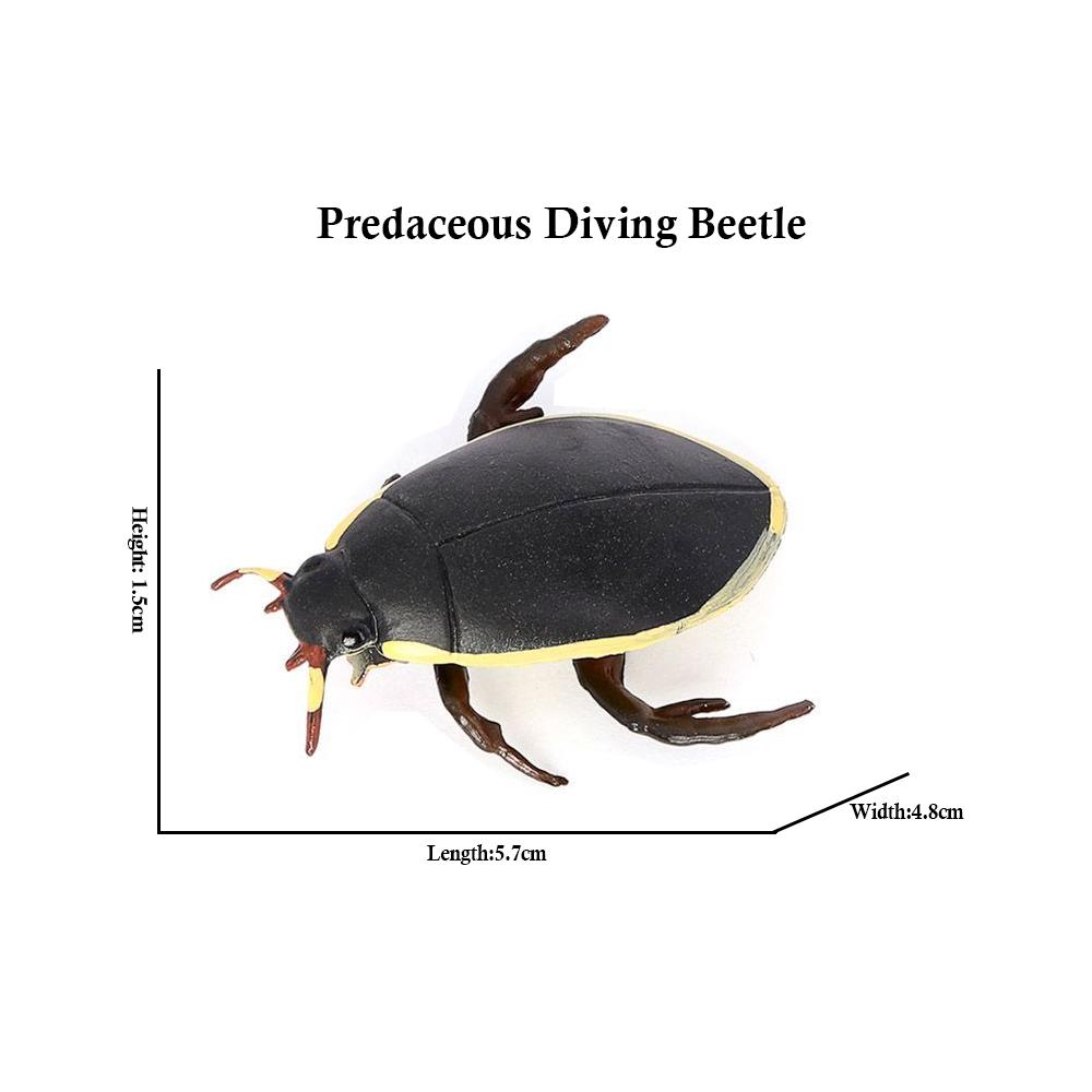 Insect Toy Miniature Insects Figures Animal Figurines Beetle Bee Spider Models Action Figure Plastic Animals Toys for Children