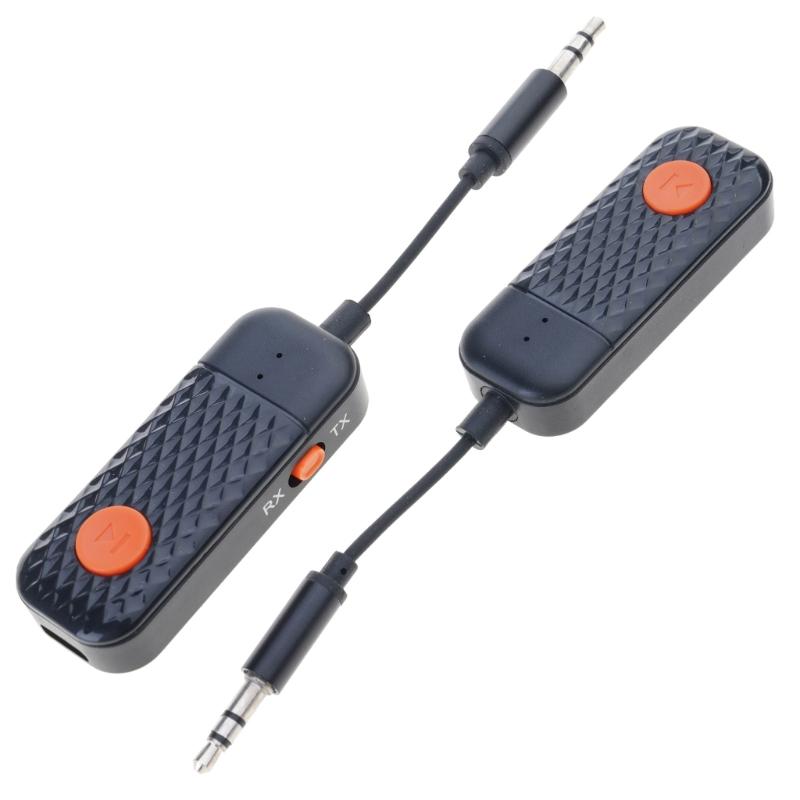 Портативный Bluetooth-совместимый 5.4 Аудиоадаптер для ТВ ПК Домашних колонок со звуком высокой четкости и светодиодными индикаторами