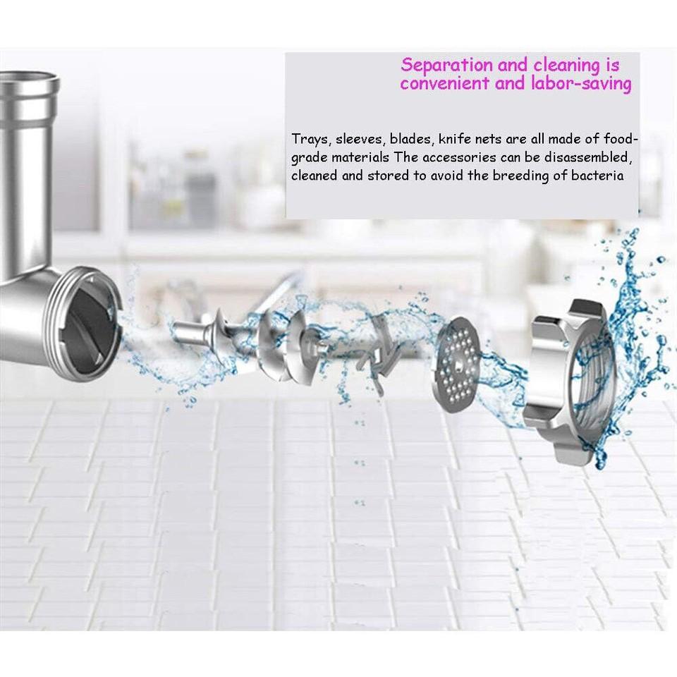 Электрическая мясорубка 220 В, насадка для колбас, шинковка, съемная колбасная машина