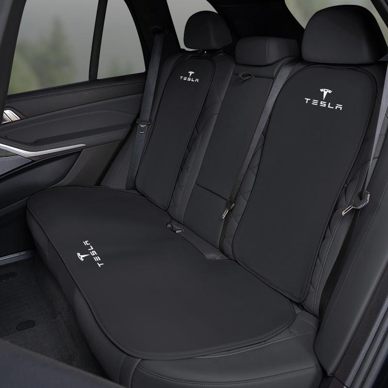 CPSSA1 Car Seat Cushion Cover Ice Silk Breathable Protection Mat For Tesla Model 3 Model S Model X Model Y Cybertruck Roadster SpaceX