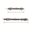 Bicycle/Mountain Bike Bearing Hubs with Solid Front and Rear Axles — Constructed from Stainless Steel (Bicycle Accessories)