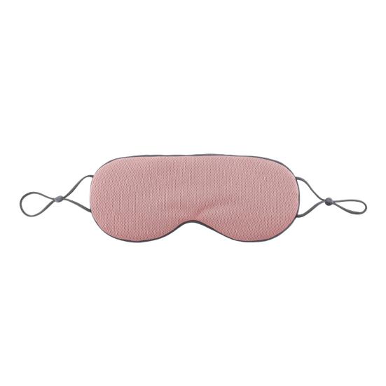 Double-sided Eye Mask with Adjustable Ear Straps Men Women Light Blocking Eye Cover Breathable Travel Naps Sleeping Blackout Blindfold