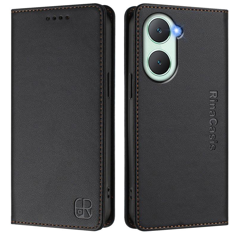 Роскошный противоугонный кошелек-книжка чехол для телефона для VIVO Y19s Y17s Y36 Y76 Y28 Y03 Y18 Y38 Y27 Y78 Plus Y27s Y28s 5G кожаные чехлы