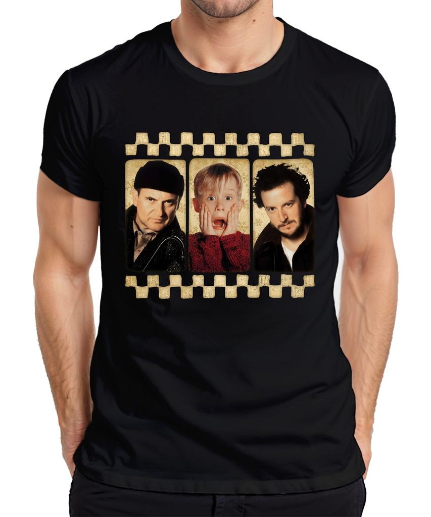 Kevin Home Alone Mccallister Movie Classic Christmas Harry Marv Unisexs TS