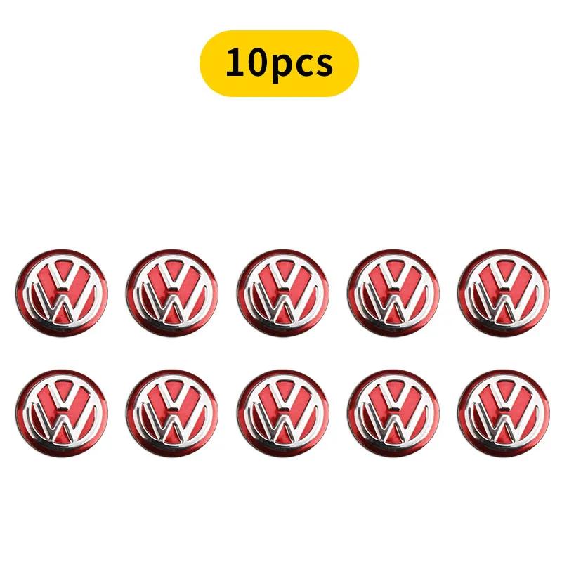 2026 Новый Для VOLKSWAGEN VW 14 мм Наклейки-Эмблемы на Ключ Автомобиля Аксессуары с Логотипом на Ключ Автоуправления Для Volkswagen VW Touran Beetle Golf P