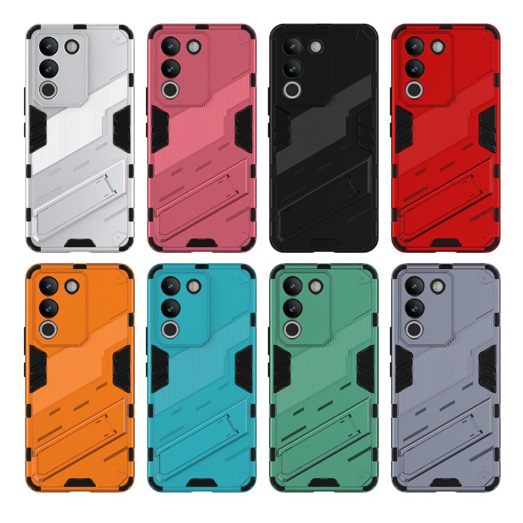 For Vivo V29e V 29e 5G V2317 Case Shockproof Hard Armor Stand Phone Case Back Cover