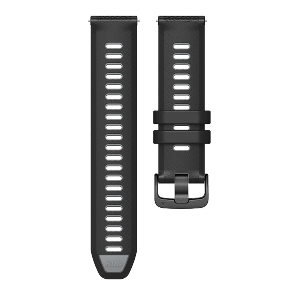 Двухцветный силиконовый ремешок для часов 22 мм для Garmin Forerunner 265 255 Music 570 47 мм/Venu 4 3 45 мм Браслет для смарт-часов Ремешки для часов