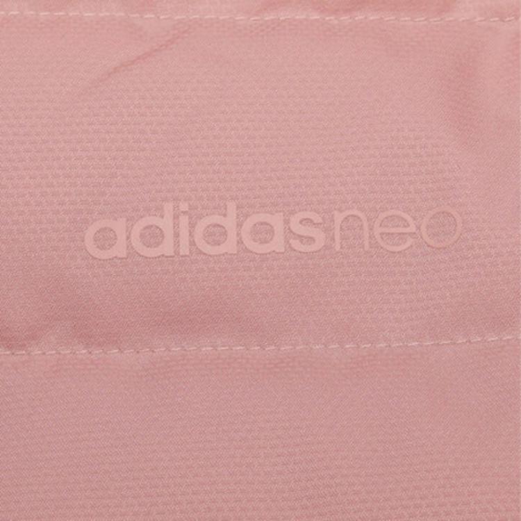 adidas Спортивная куртка с капюшоном для зимнего тепла, женская верхняя одежда, розовая GJ8067