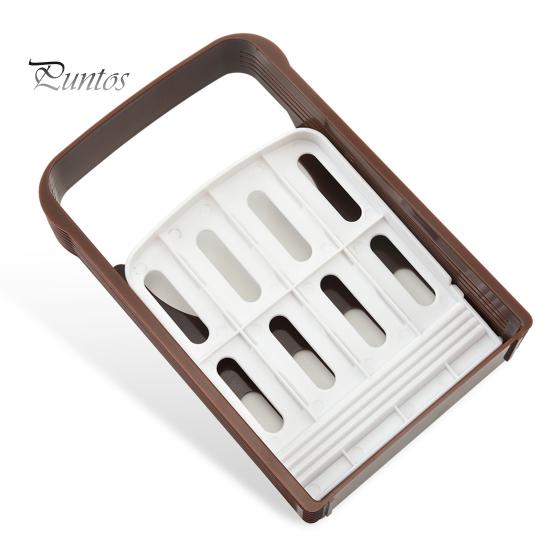 Складной резак для хлеба с 4 вариантами толщины, инструмент для выпечки, прочный регулируемый нож для буханки, направляющая для нарезки хлеба