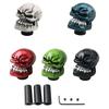 Ghost Skull Shape Head Manual Gearbox Shift Knob Big Teeth Manual Gear Stick Shifter Lever Knob for Car