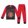 Manchester United FC Комплект длинной пижамы для мальчиков с сублимационной печатью