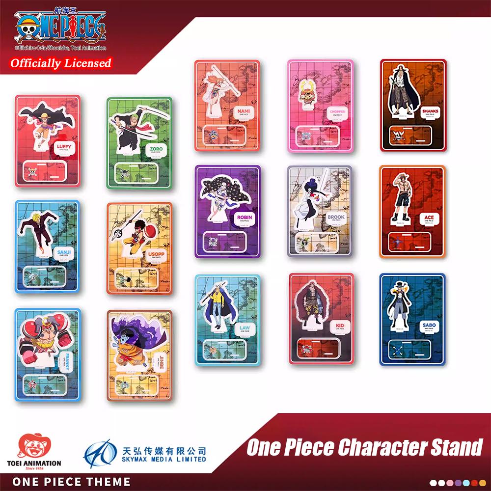 1 шт. Официально лицензированный акриловый стенд с персонажем One Piece, слепой бокс – Декоративный настольный коллекционный предмет и подарок с атрибутикой аниме.