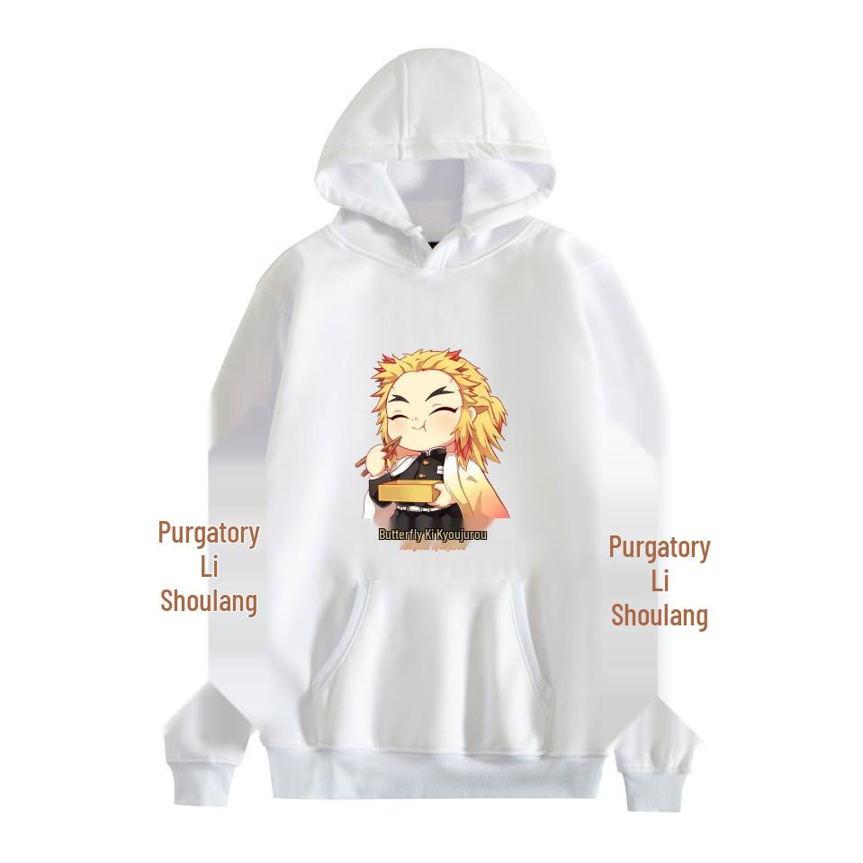 Kyojuro Rengoku Demon Slayer Hoodie - Anime Fleece Sweatshirt