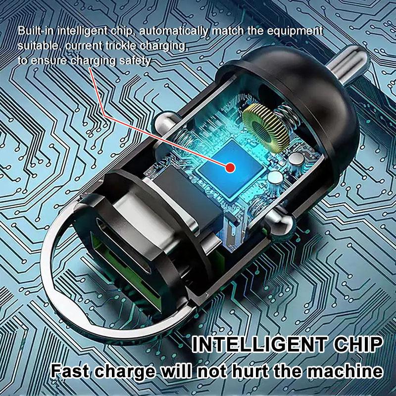 1 шт. Автомобильное быстрое зарядное устройство USB Type-C Адаптер для зарядки Аксессуары Для Ford Focus Mondeo Kuga Fiesta MK7 Escort Explorer Edge 2 4 MK2 MK4