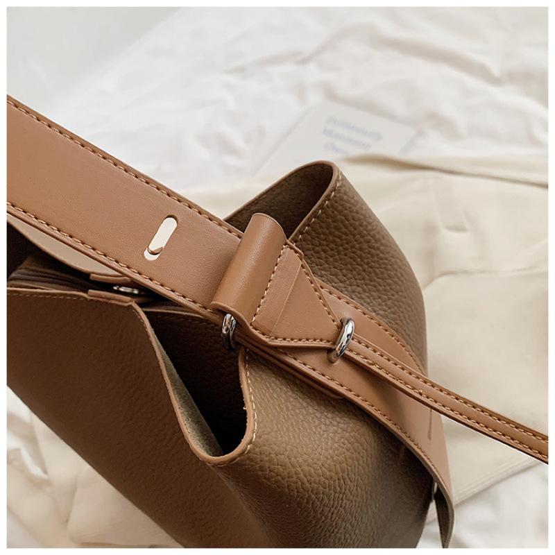 Tooxika Французская ретро сумка-ведро большой вместимости новая универсальная сумка сумка-мессенджер