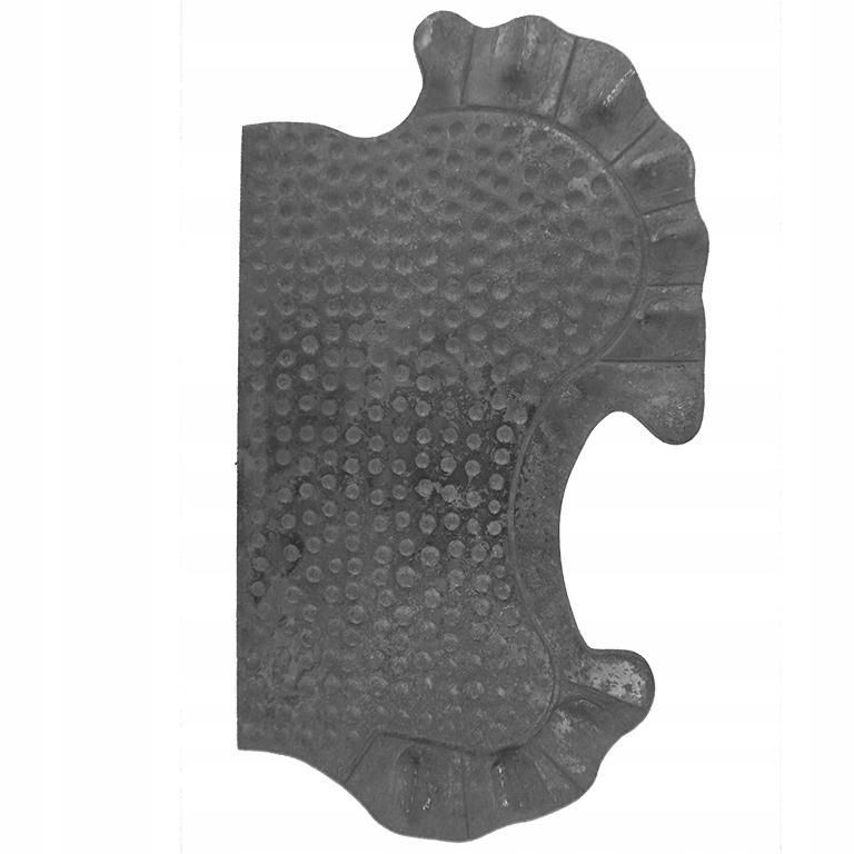 Szyld prawy bez otworów elementy kute 63.105 h290xl160 4mm